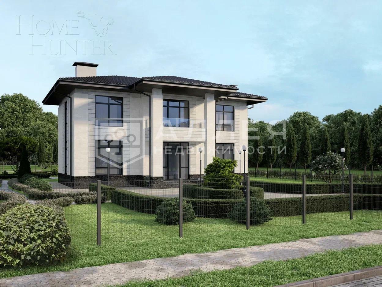 2-этажный коттедж 276.42 м² без отделки