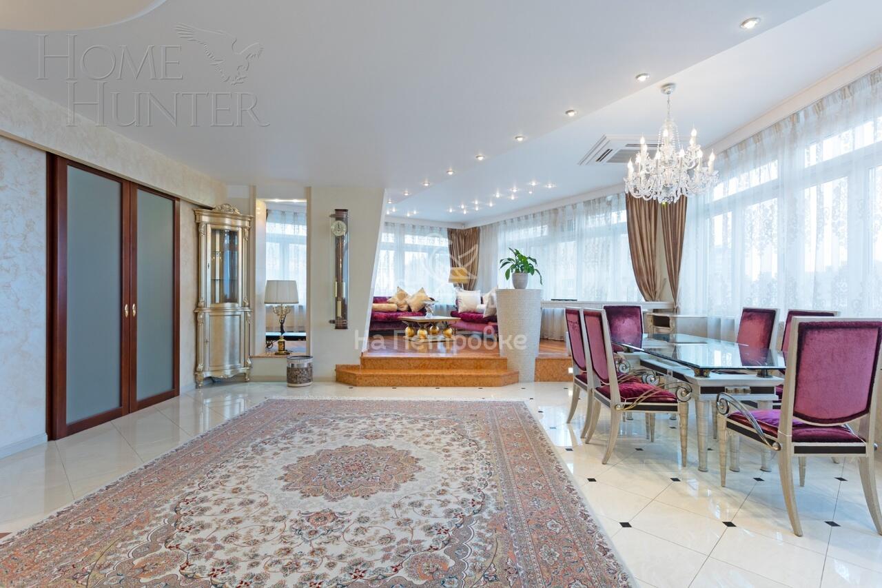 3-КОМН. КВАРТИРА С ОТДЕЛКОЙ 220 М² НА 8 ЭТАЖЕ