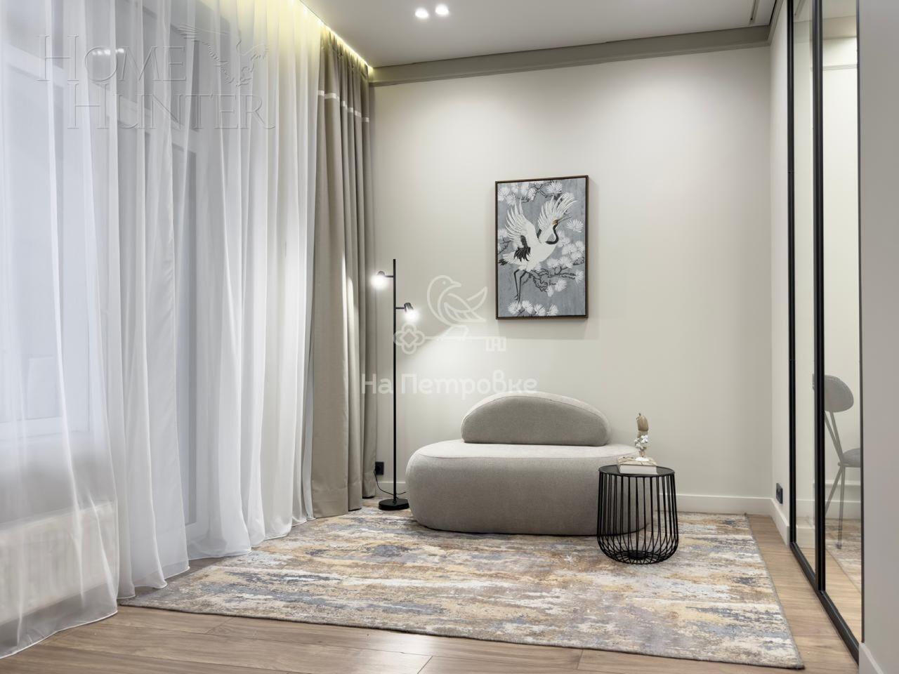 3-КОМН. КВАРТИРА С ОТДЕЛКОЙ 56 М² НА 20 ЭТАЖЕ