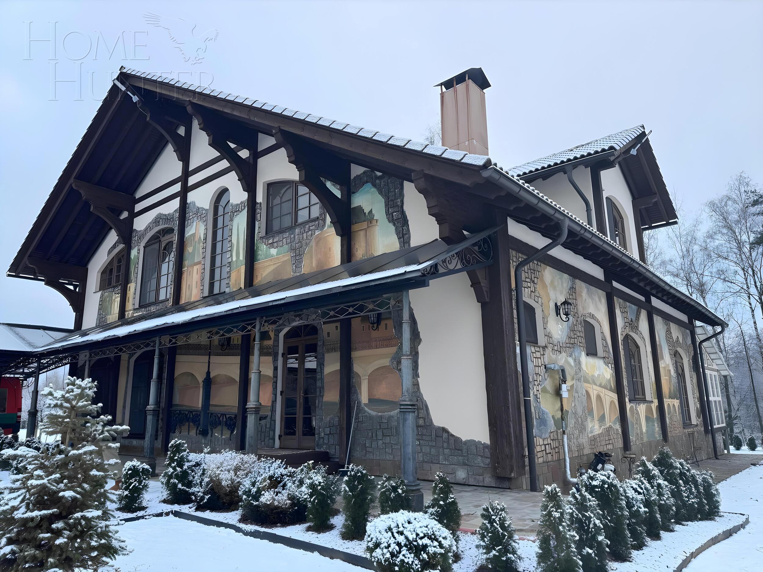 2-этажный коттедж 760 м² с отделкой