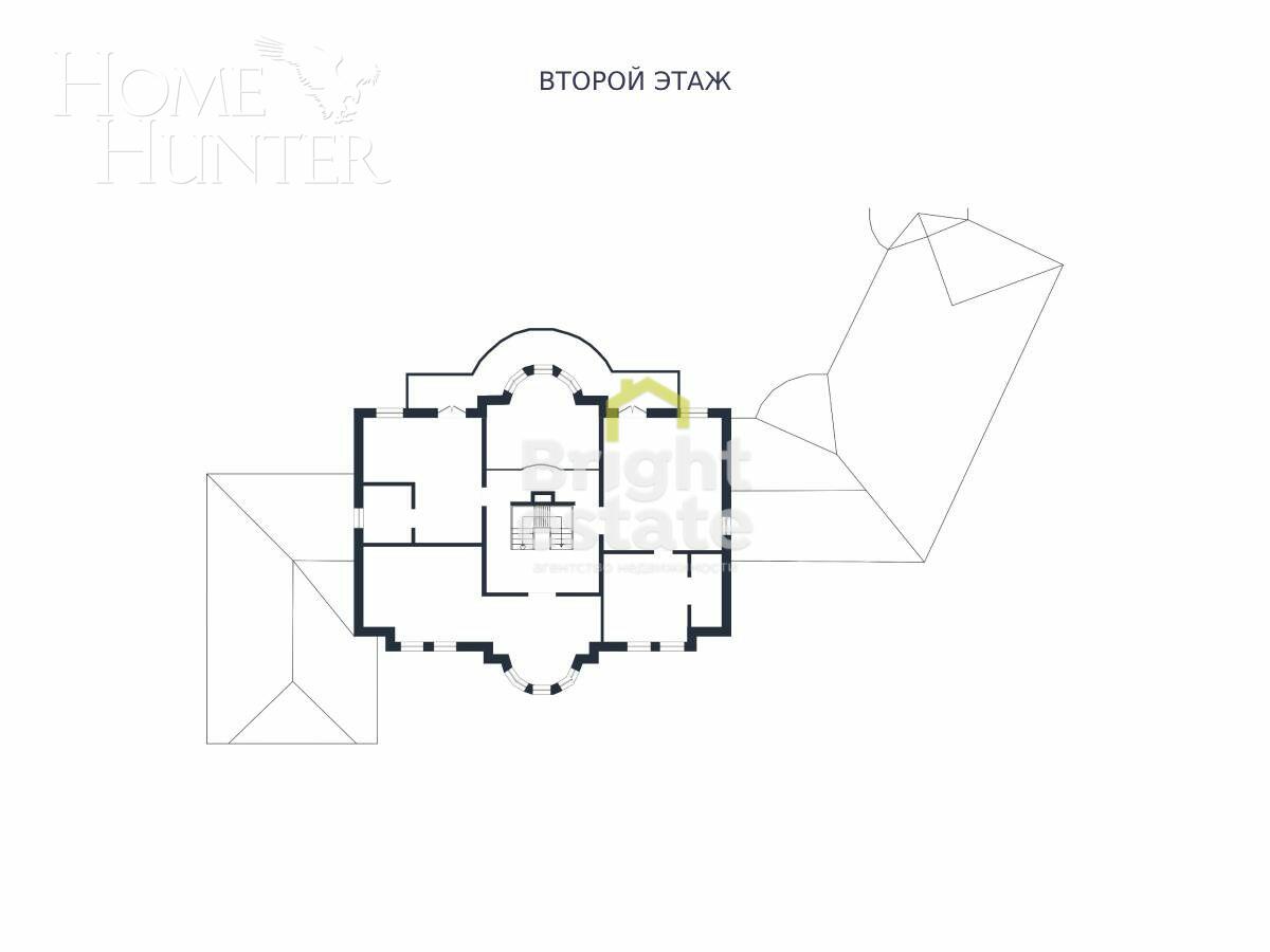 2-этажный коттедж 1 624 м² с отделкой