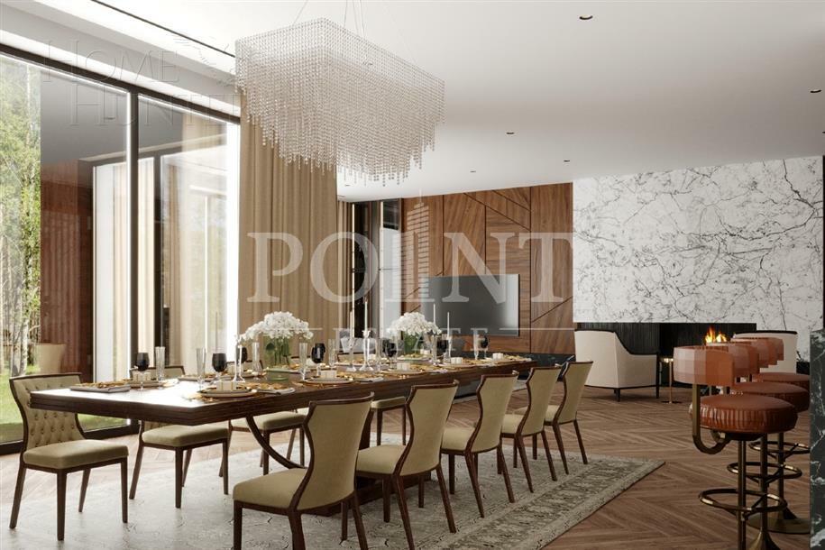 2-этажный коттедж 1 596 м² без отделки