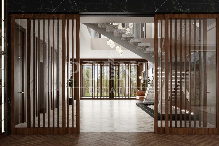 2-этажный коттедж 1 596 м² без отделки