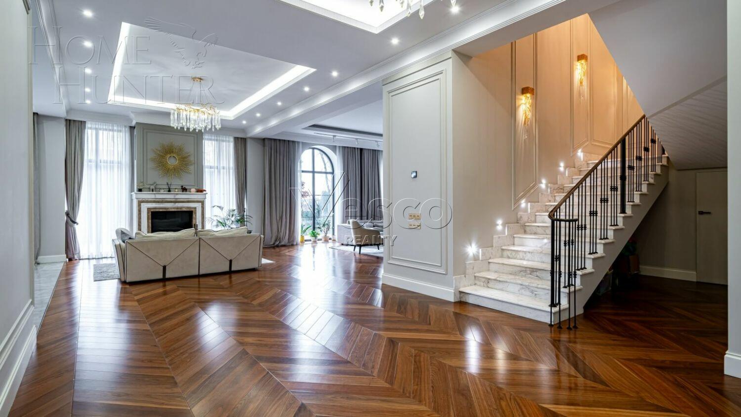 2-этажный коттедж 490 м² с отделкой