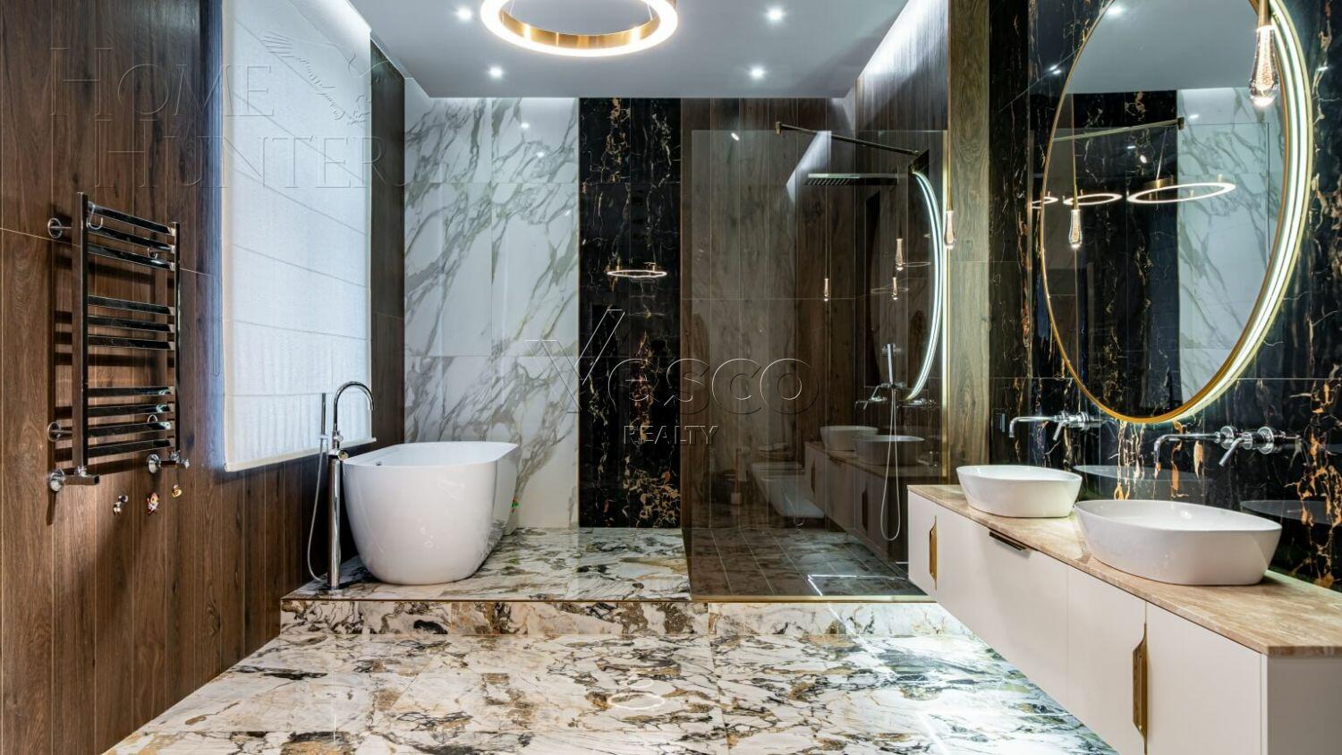 2-этажный коттедж 490 м² с отделкой