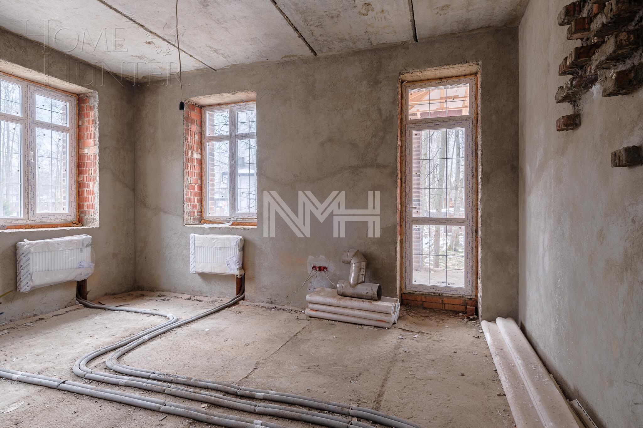 2-этажный коттедж 249 м² без отделки