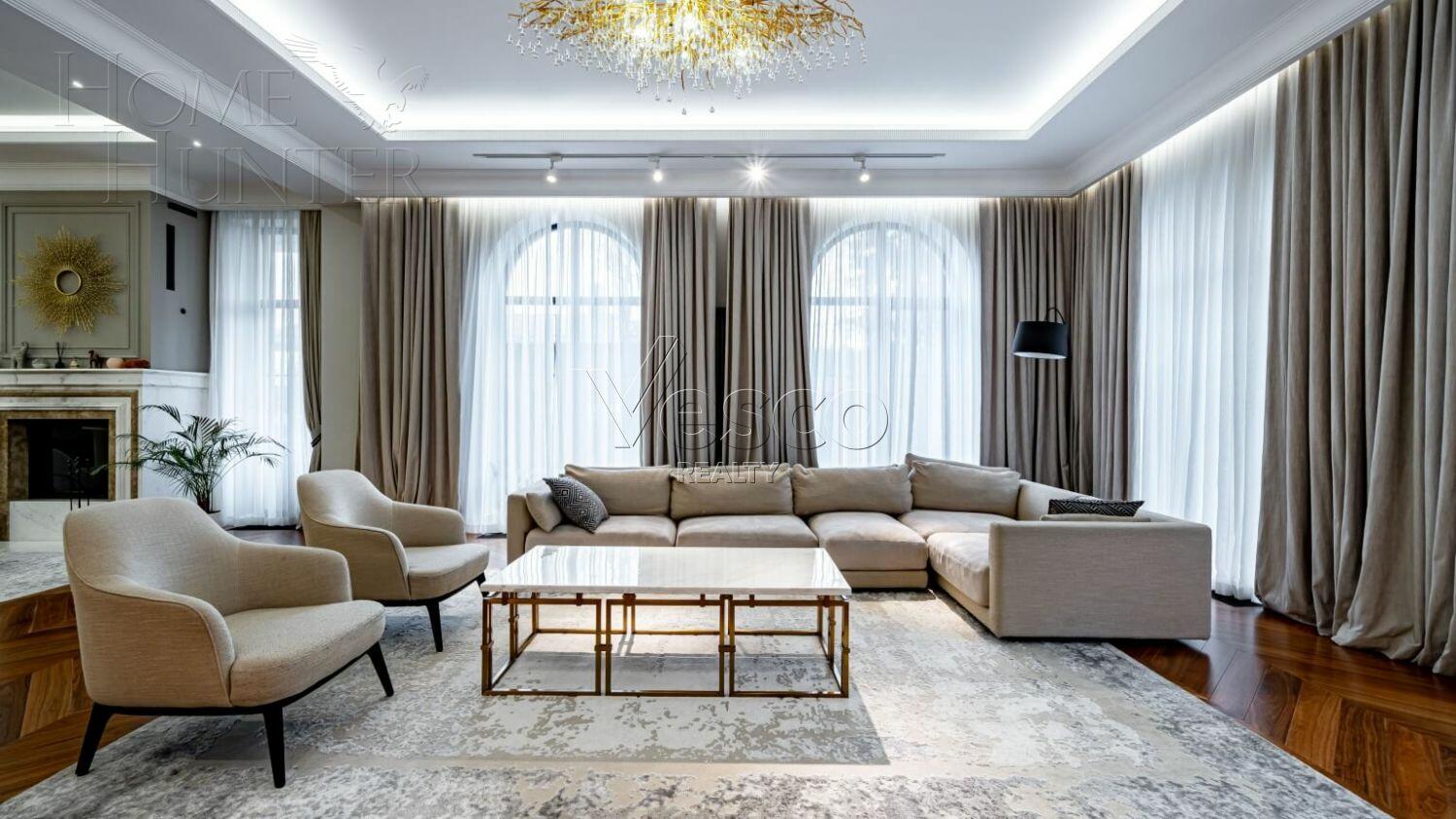 2-этажный коттедж 490 м² с отделкой