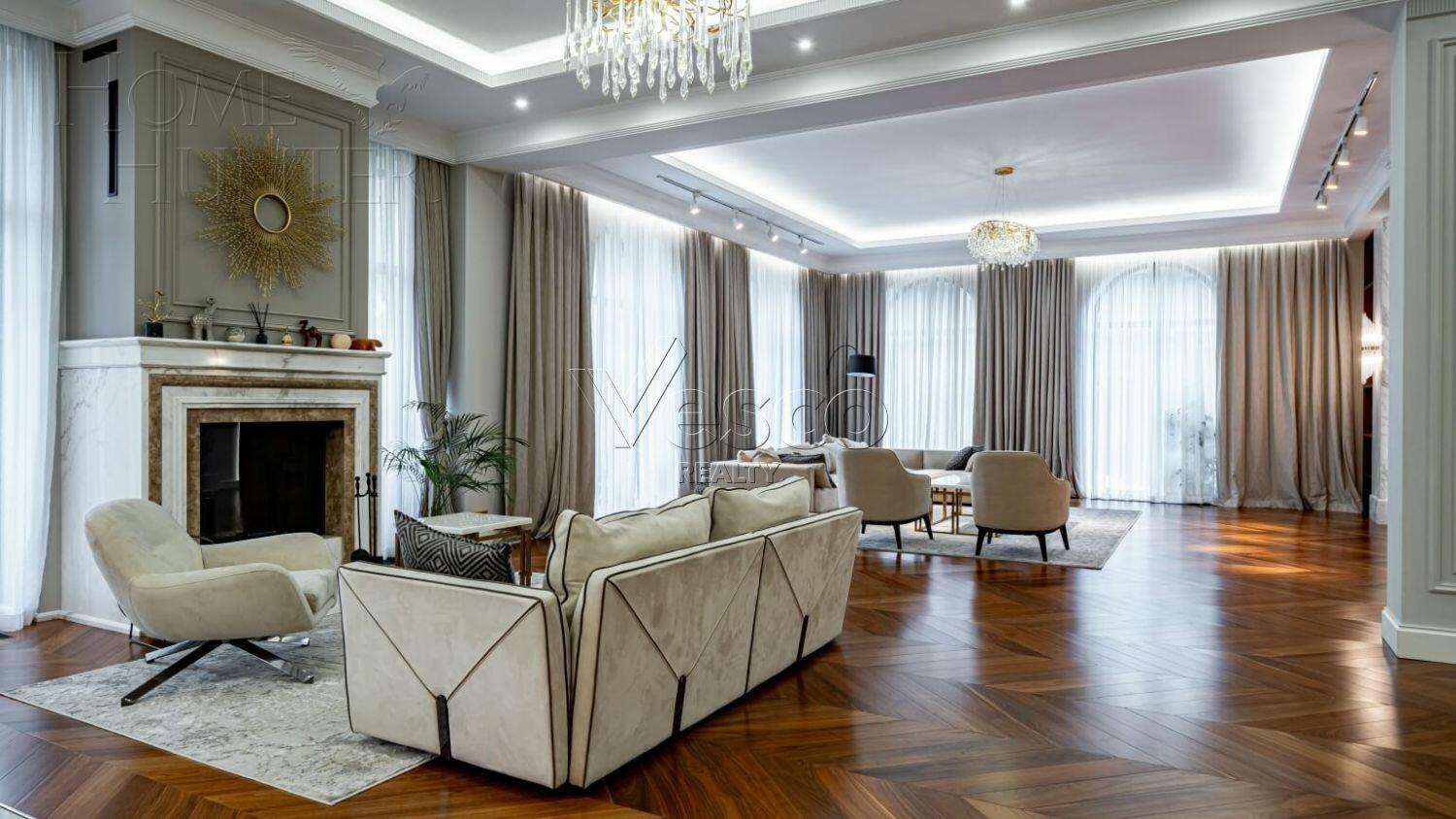 2-этажный коттедж 490 м² с отделкой