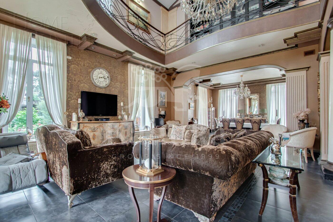 2-этажный коттедж 1 200 м² с отделкой