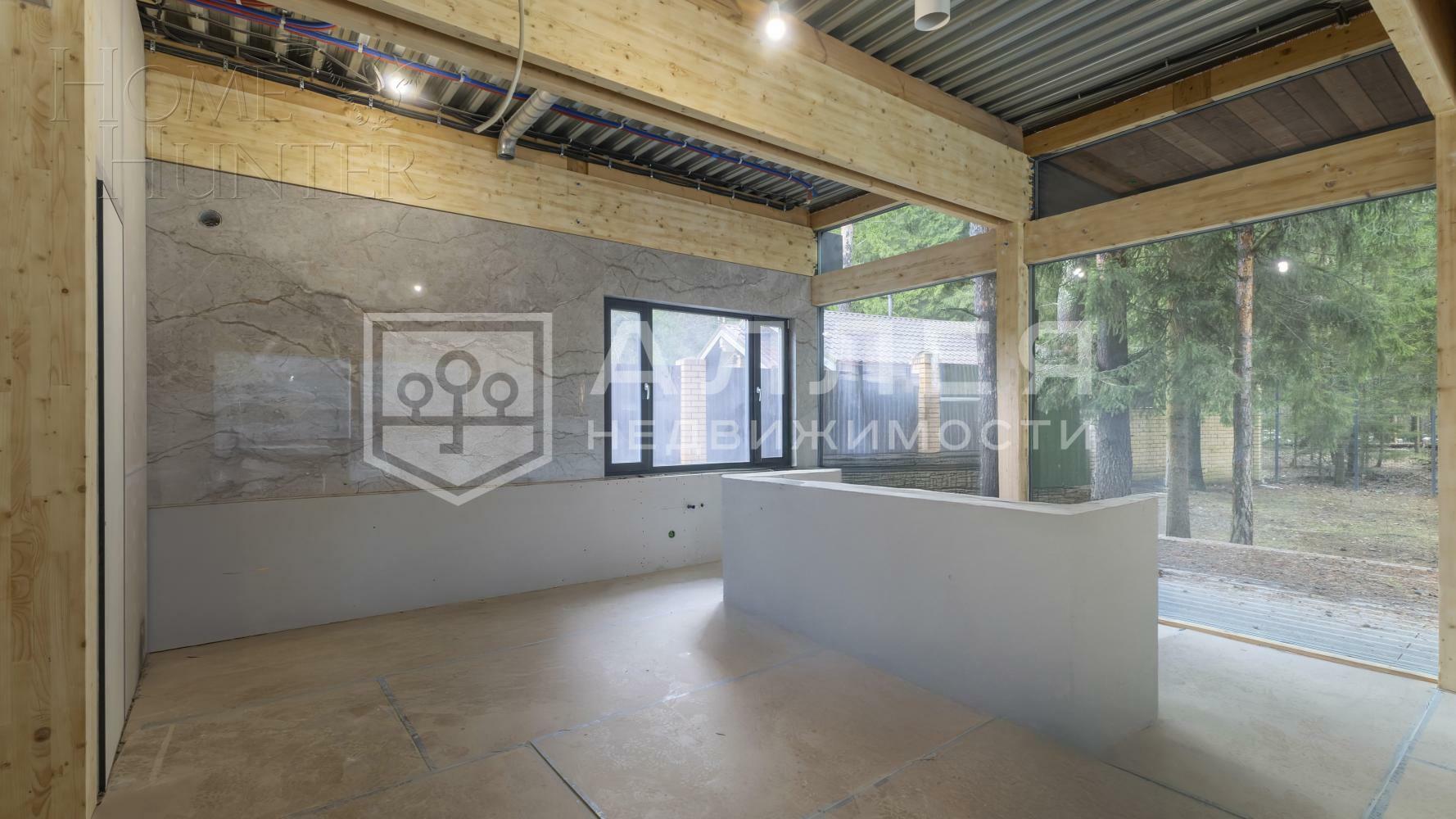 2-этажный коттедж 350 м² без отделки