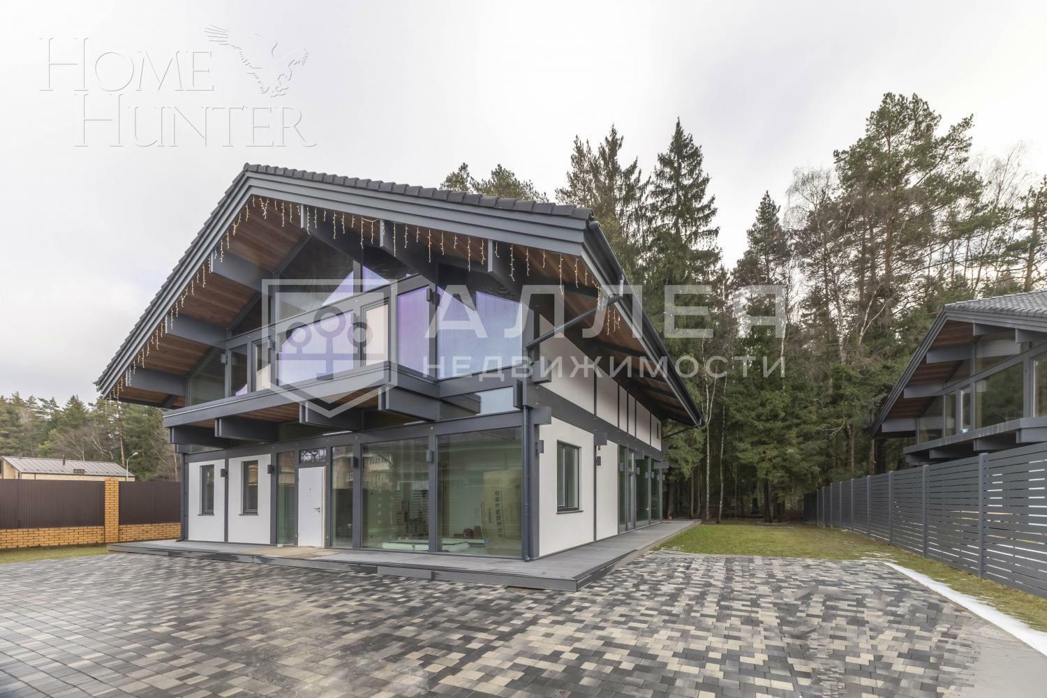 2-этажный коттедж 350 м² без отделки