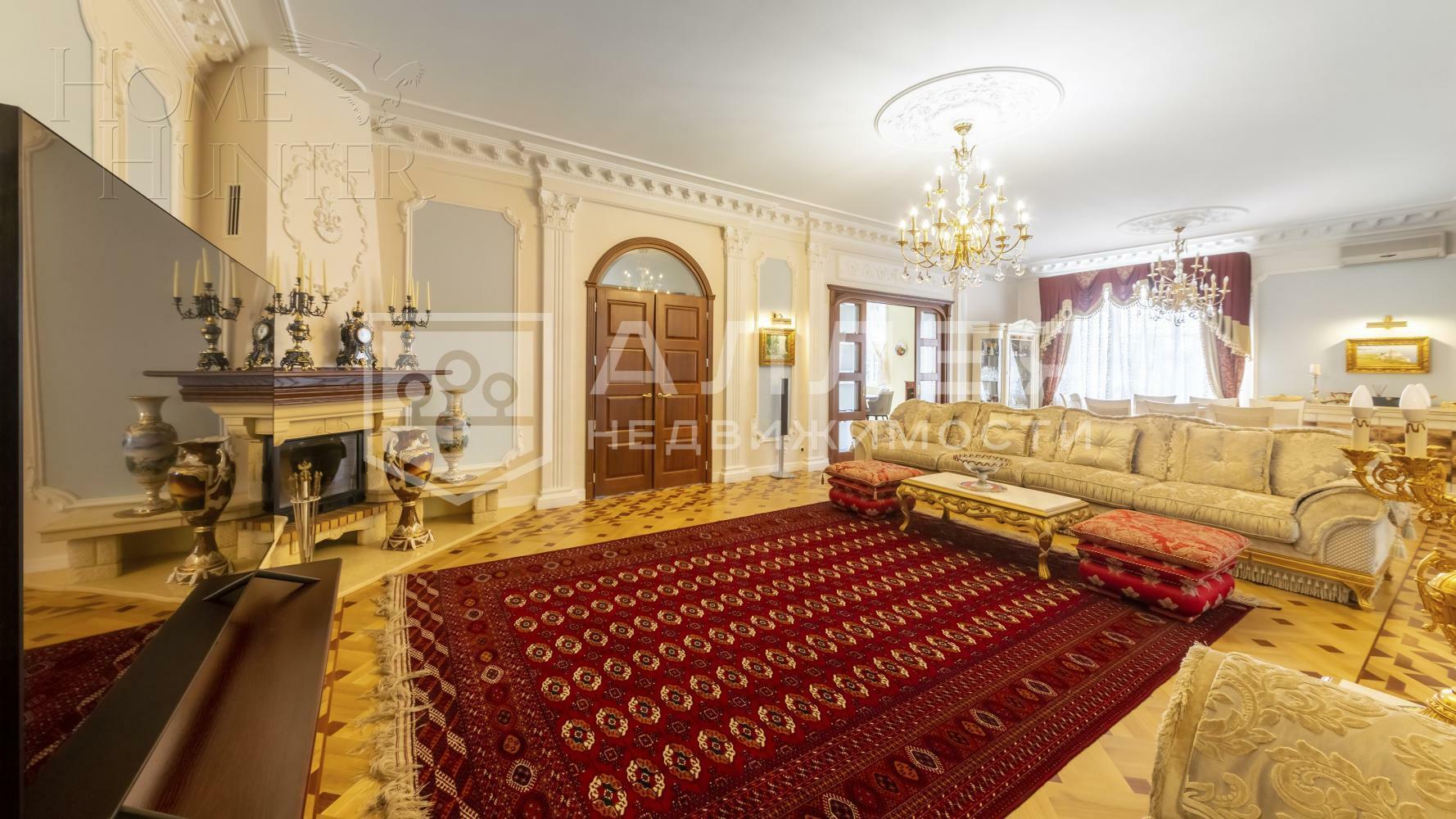 2-этажный коттедж 750 м² с отделкой