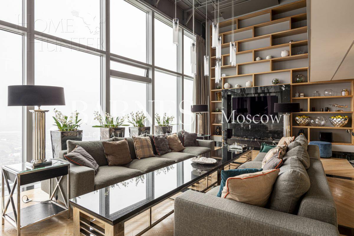 2-УРОВНЕВЫЕ АПАРТАМЕНТЫ С ОТДЕЛКОЙ 154 М² НА 68 ЭТАЖЕ