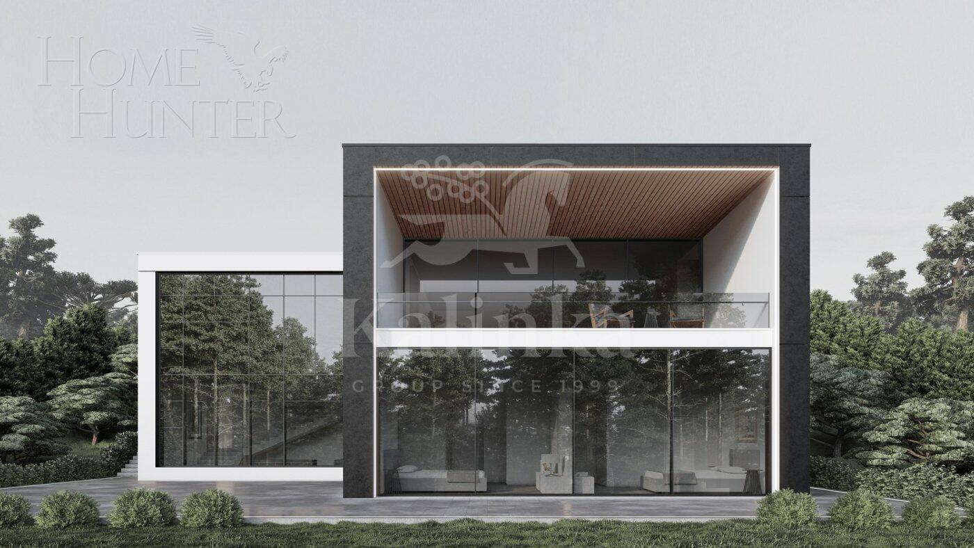 1-этажный коттедж 515 м² без отделки