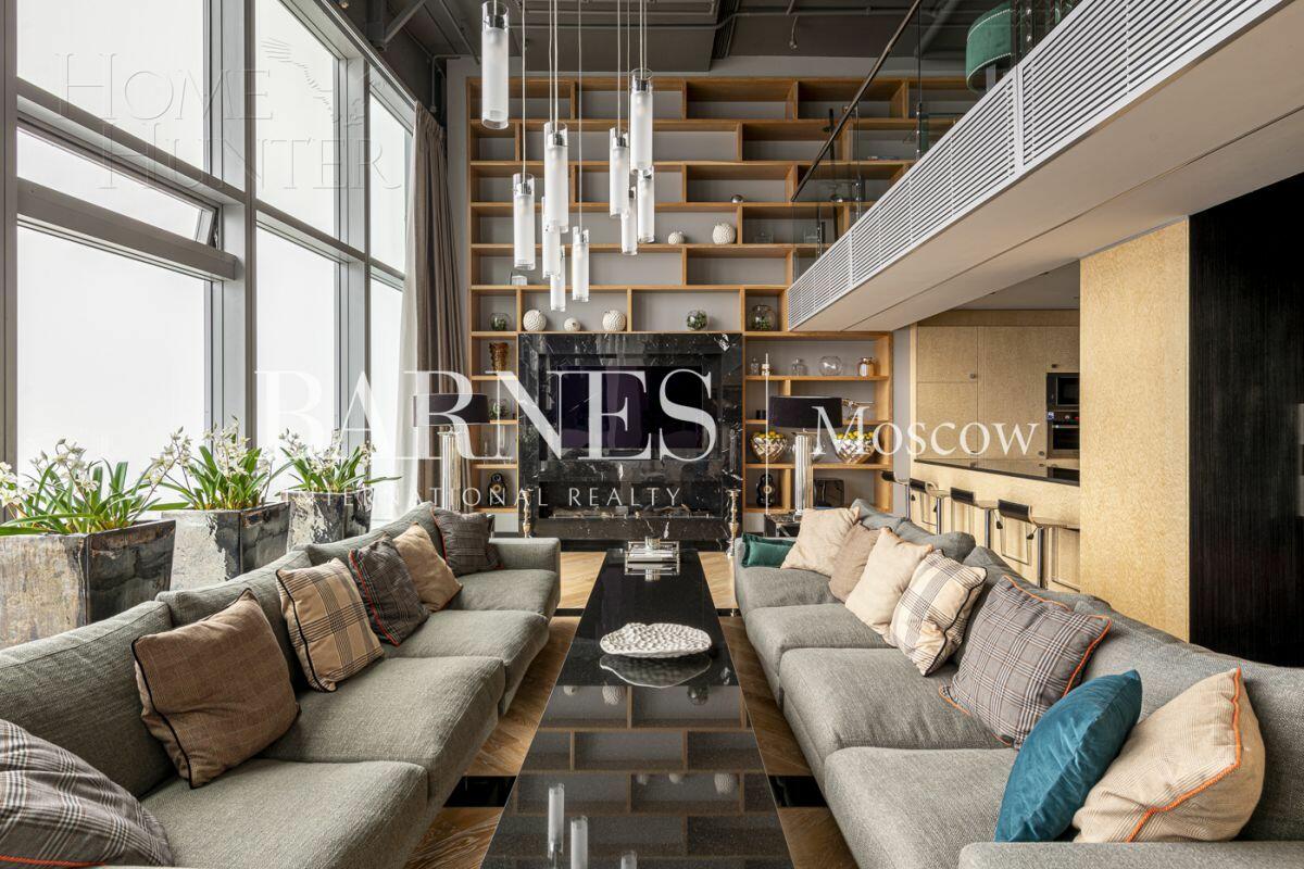 2-УРОВНЕВЫЕ АПАРТАМЕНТЫ С ОТДЕЛКОЙ 154 М² НА 68 ЭТАЖЕ