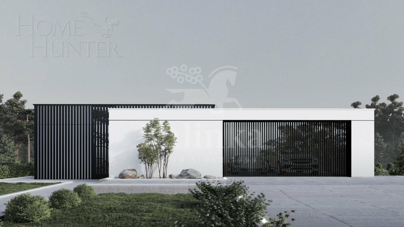 1-этажный коттедж 515 м² без отделки