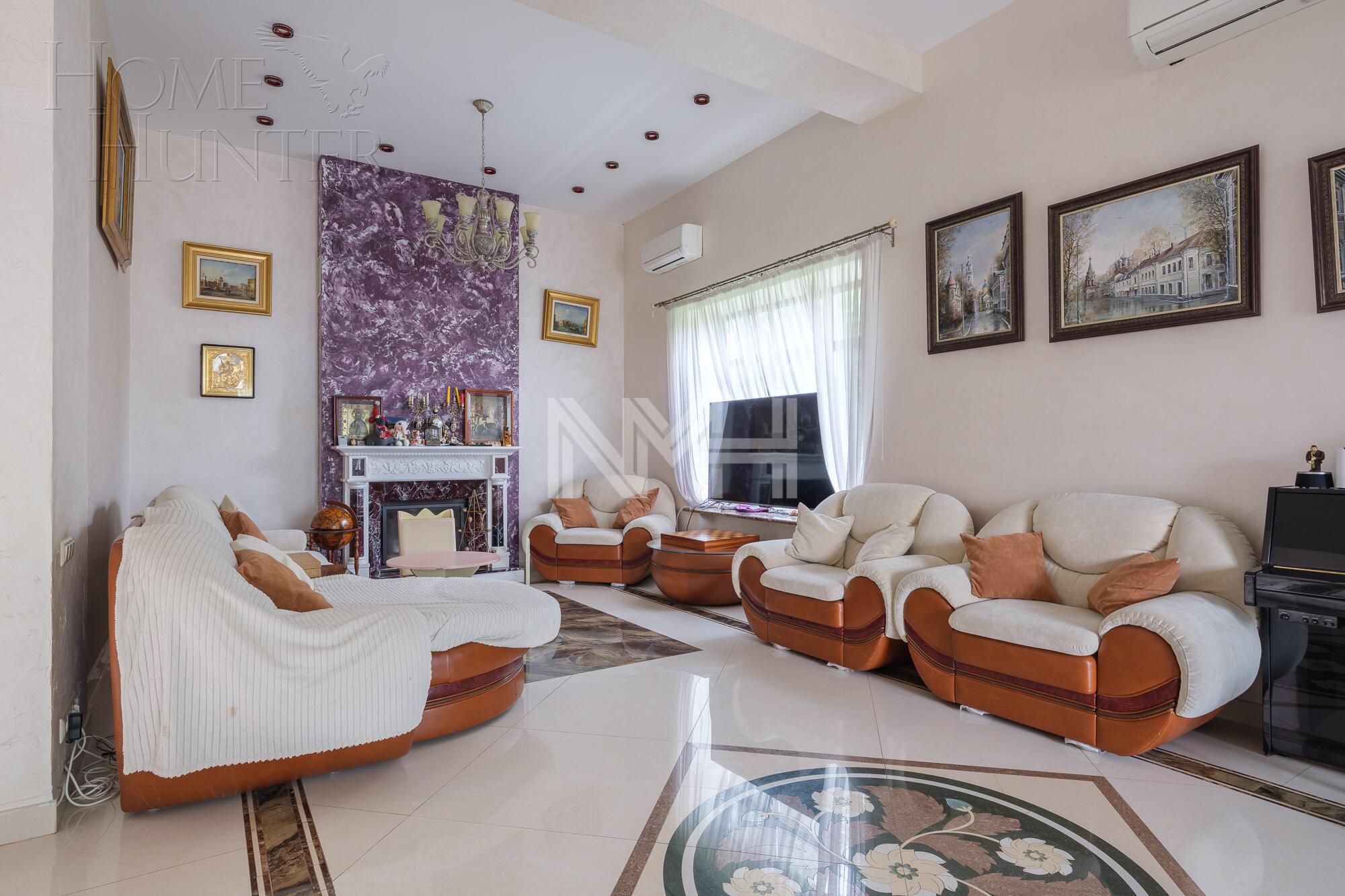 2-этажный коттедж 800 м² с отделкой