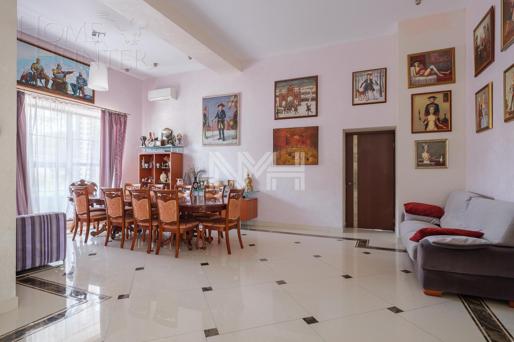 2-этажный коттедж 800 м² с отделкой