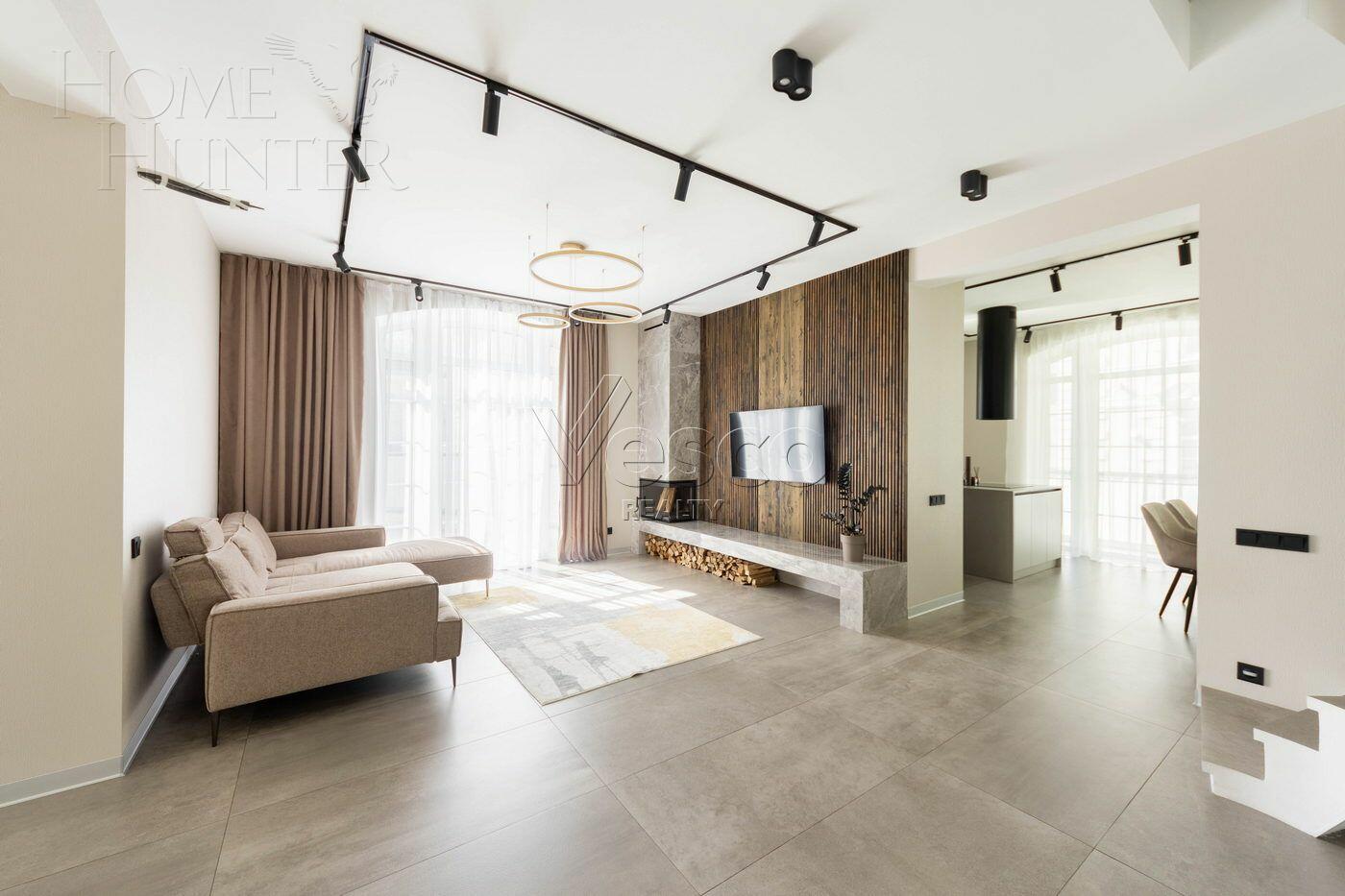 2-этажный коттедж 225 м² с отделкой