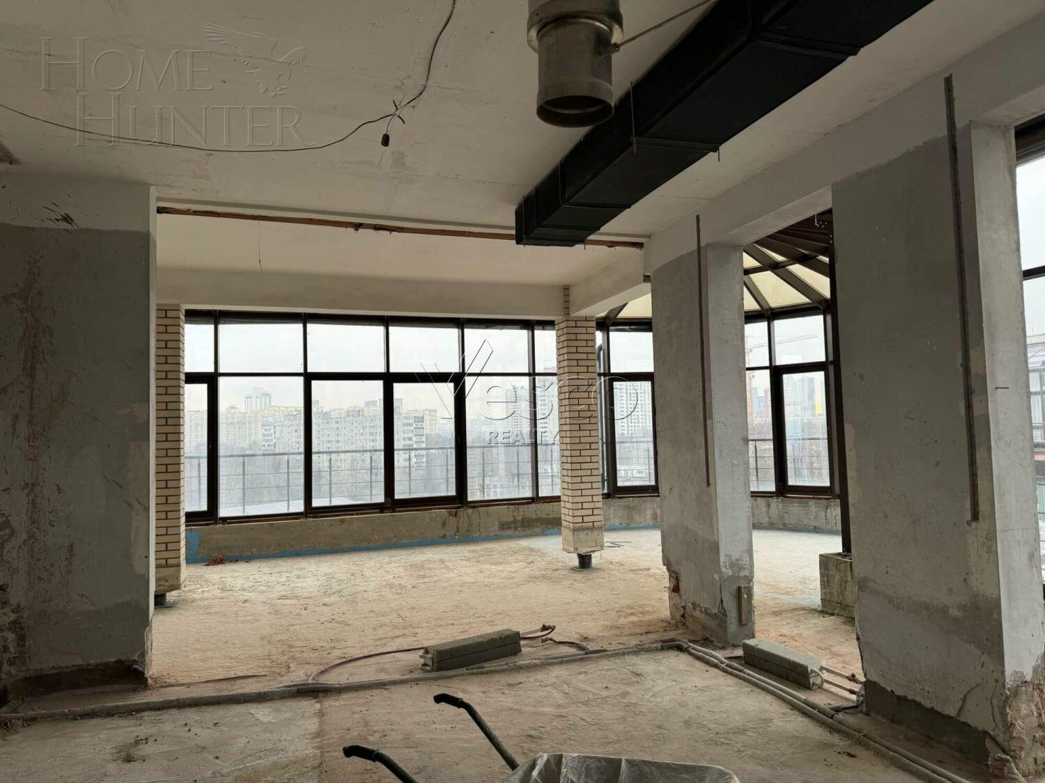 10-КОМН. ПЕНТХАУС БЕЗ ОТДЕЛКИ 690 М² НА 7 ЭТАЖЕ