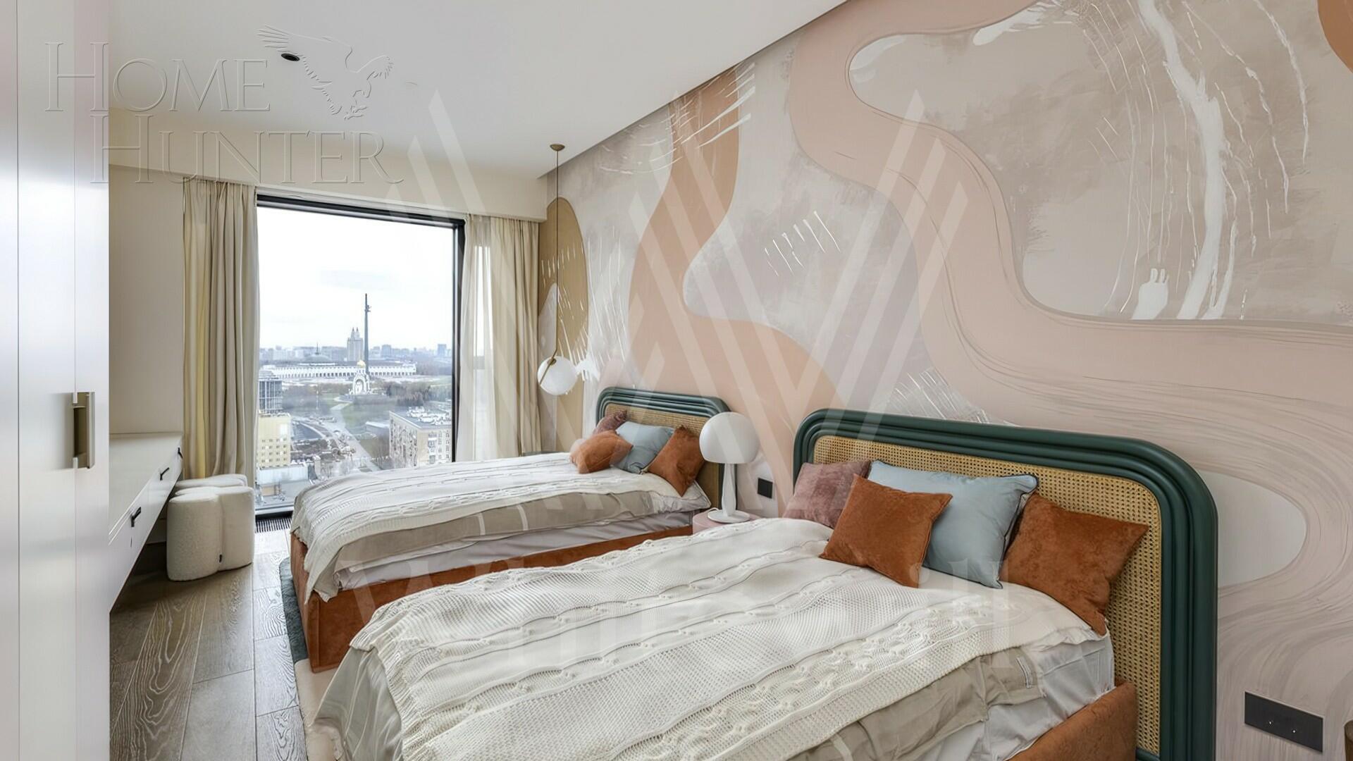 3-КОМН. АПАРТАМЕНТЫ С ОТДЕЛКОЙ 128.2 М² НА 18 ЭТАЖЕ