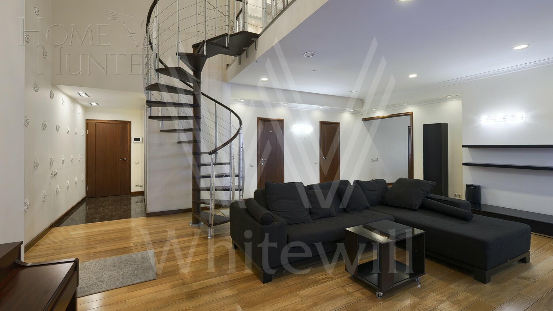 2-УРОВНЕВЫЙ ПЕНТХАУС С ОТДЕЛКОЙ 260 М² НА 38 ЭТАЖЕ