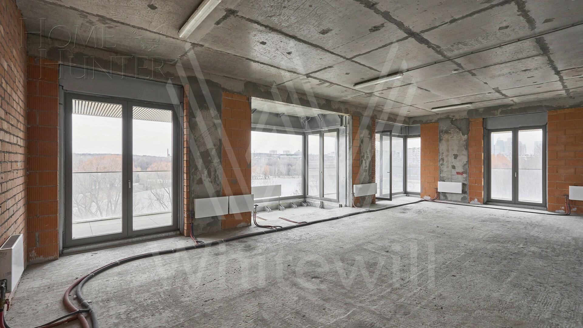 4-КОМН. ПЕНТХАУС БЕЗ ОТДЕЛКИ 208.7 М² НА 4 ЭТАЖЕ