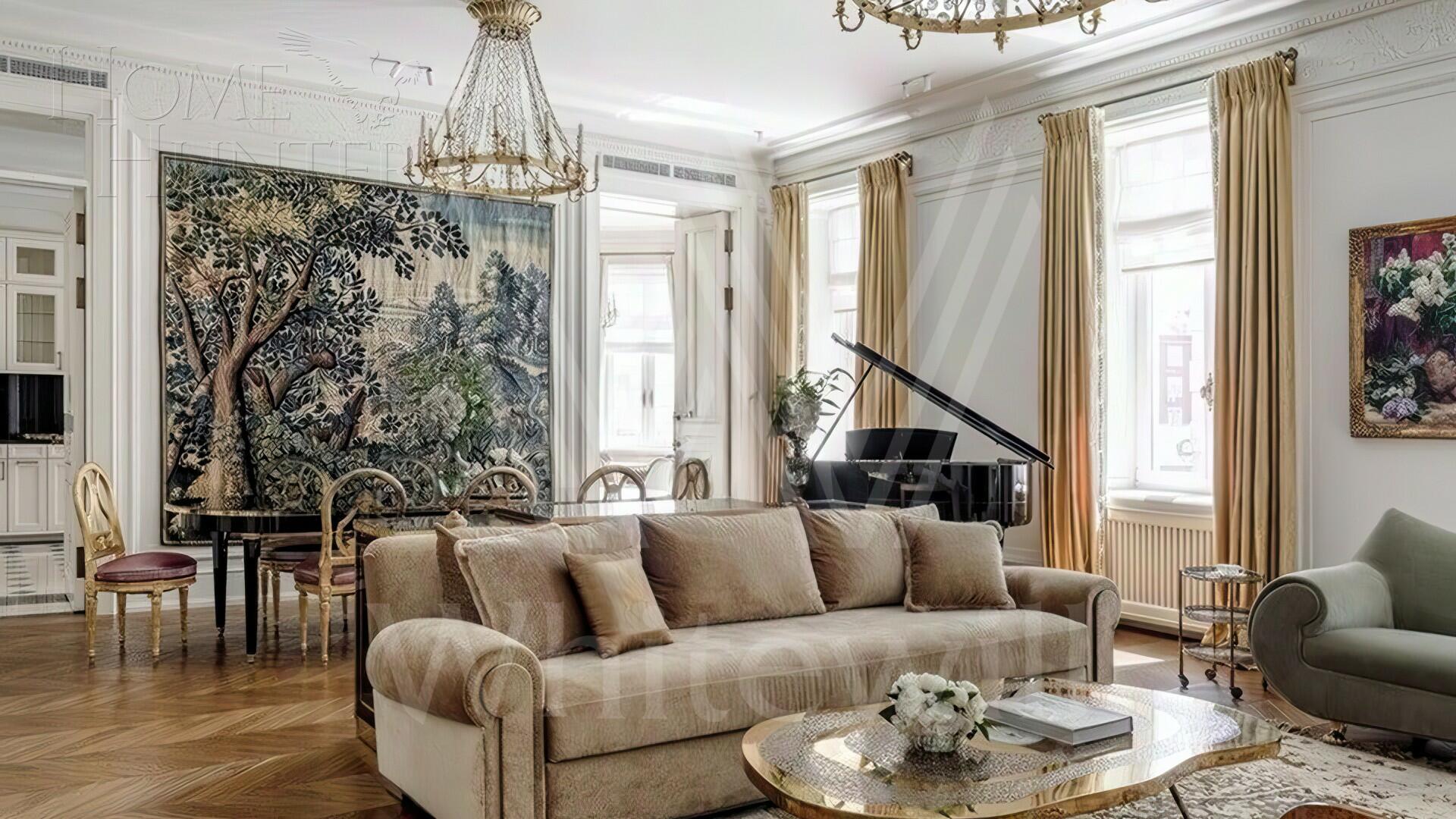 3-КОМН. КВАРТИРА С ОТДЕЛКОЙ 231 М² НА 5 ЭТАЖЕ