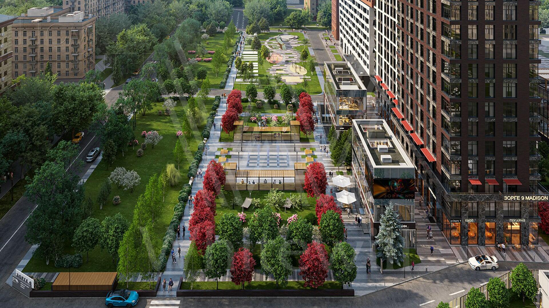3-КОМН. АПАРТАМЕНТЫ БЕЗ ОТДЕЛКИ 58 М² НА 5 ЭТАЖЕ