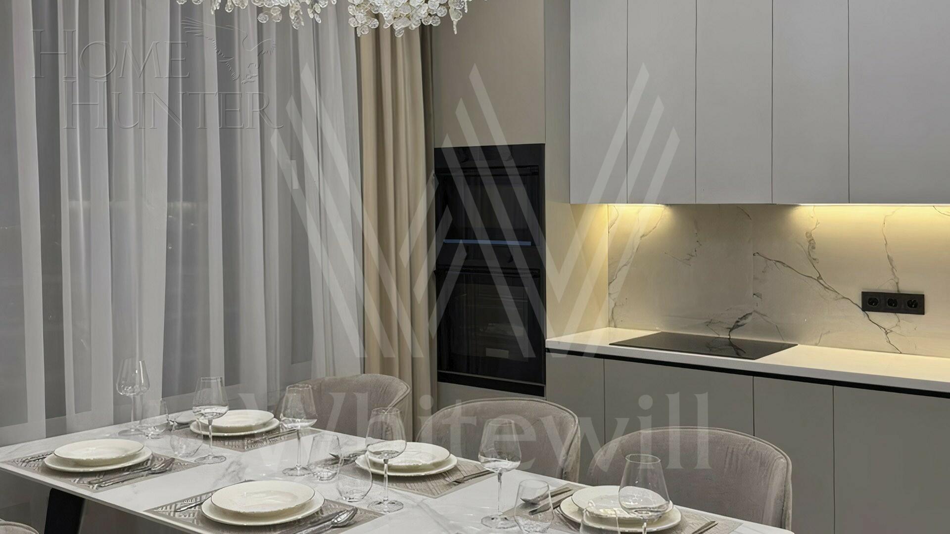 2-КОМН. КВАРТИРА С ОТДЕЛКОЙ 67 М² НА 28 ЭТАЖЕ