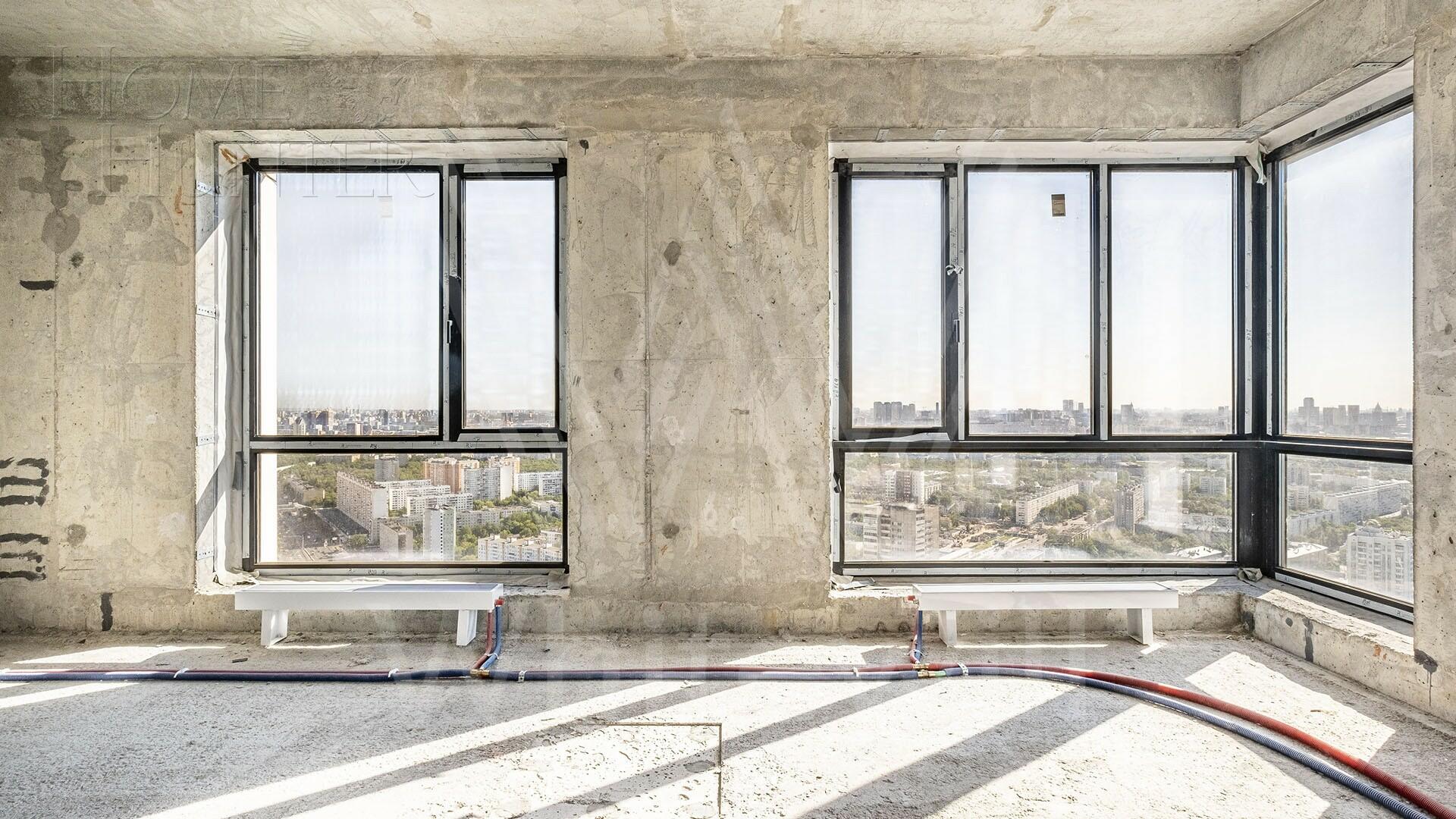 4-КОМН. КВАРТИРА БЕЗ ОТДЕЛКИ 121.9 М² НА 40 ЭТАЖЕ