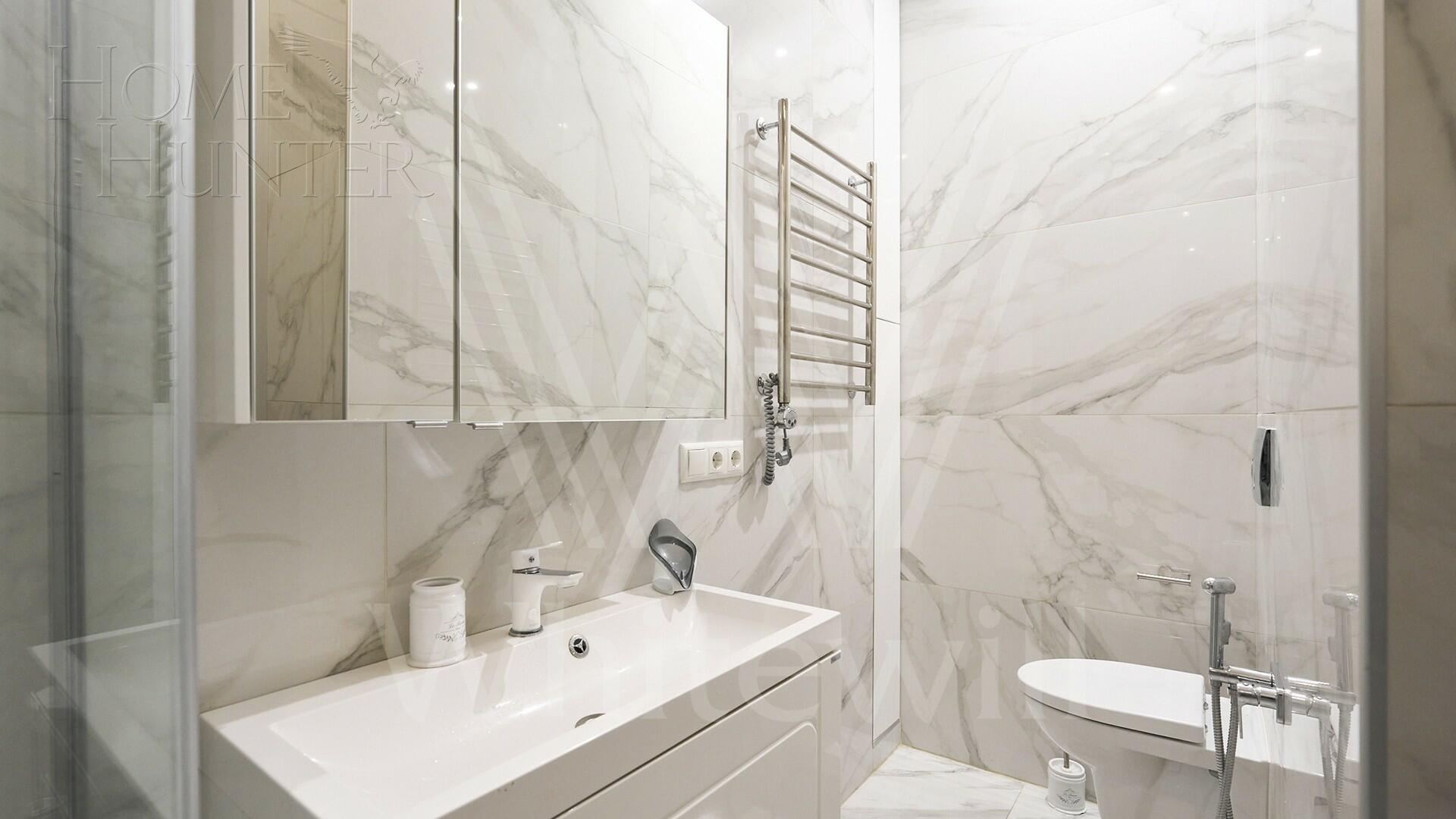 3-КОМН. АПАРТАМЕНТЫ С ОТДЕЛКОЙ 86.5 М² НА 21 ЭТАЖЕ