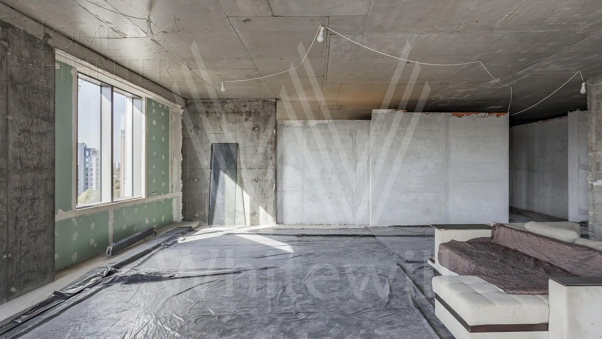 4-КОМН. КВАРТИРА БЕЗ ОТДЕЛКИ 231 М² НА 8 ЭТАЖЕ