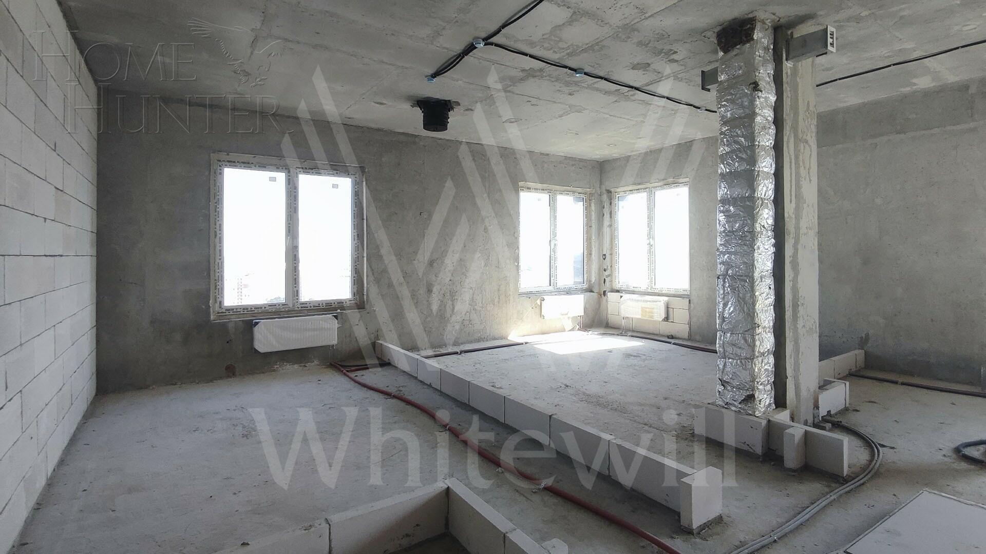 4-КОМН. КВАРТИРА БЕЗ ОТДЕЛКИ 92.7 М² НА 28 ЭТАЖЕ