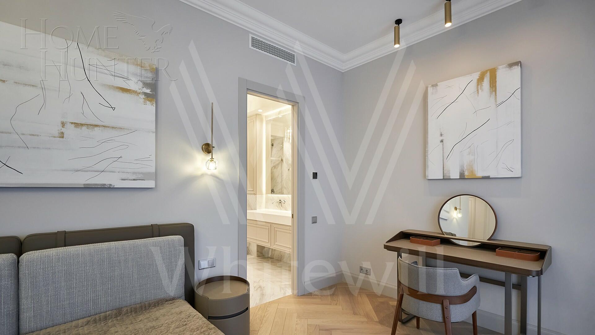 4-КОМН. КВАРТИРА С ОТДЕЛКОЙ 132 М² НА 22 ЭТАЖЕ