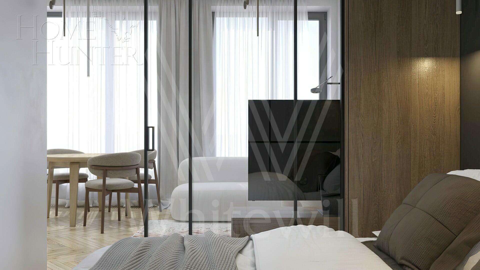 1-КОМН. АПАРТАМЕНТЫ С ОТДЕЛКОЙ 41.8 М² НА 7 ЭТАЖЕ