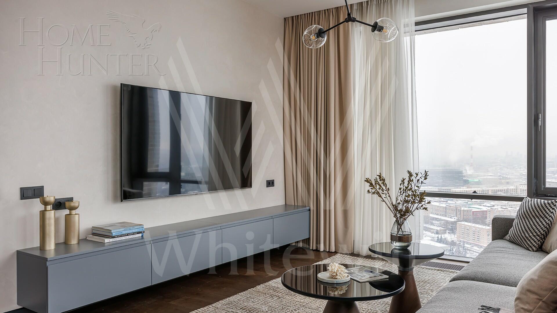 4-КОМН. КВАРТИРА С ОТДЕЛКОЙ 141.2 М² НА 39 ЭТАЖЕ