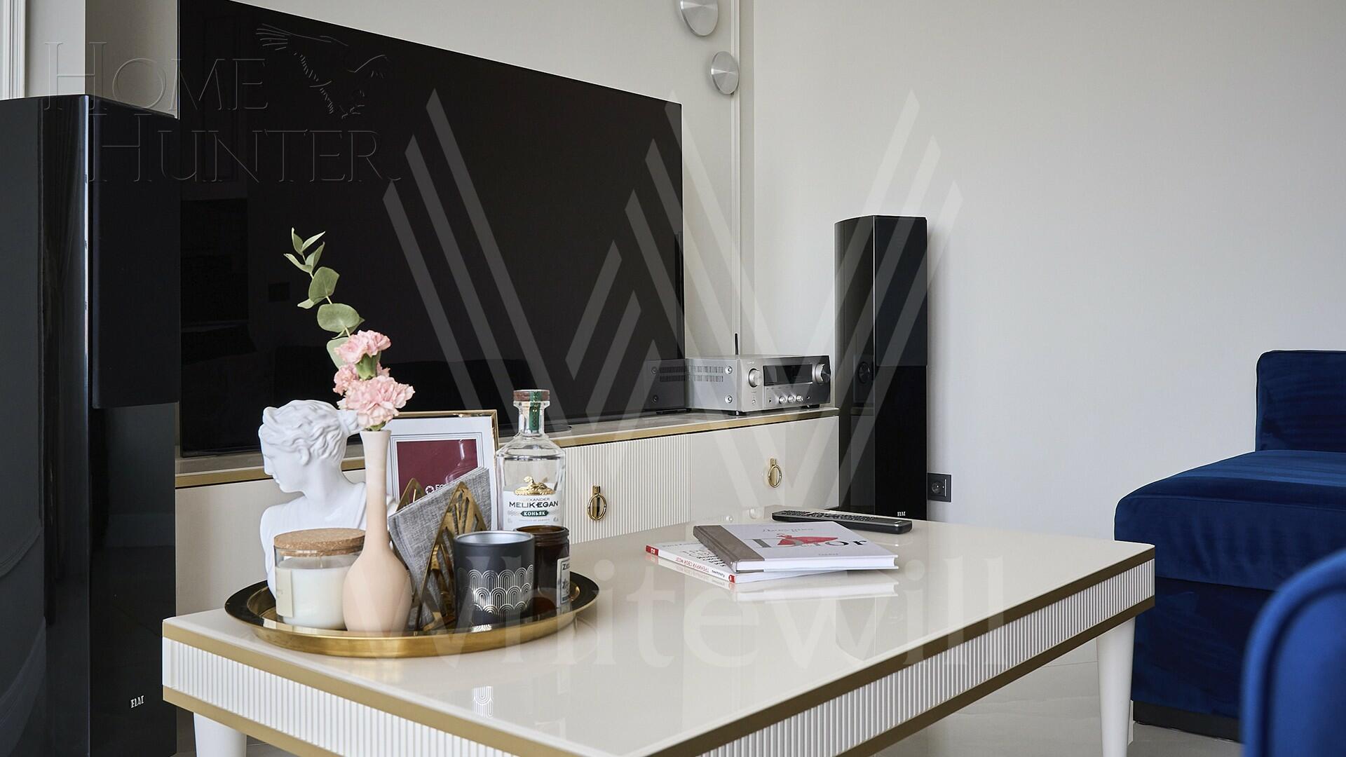 3-КОМН. АПАРТАМЕНТЫ С ОТДЕЛКОЙ 118 М² НА 9 ЭТАЖЕ