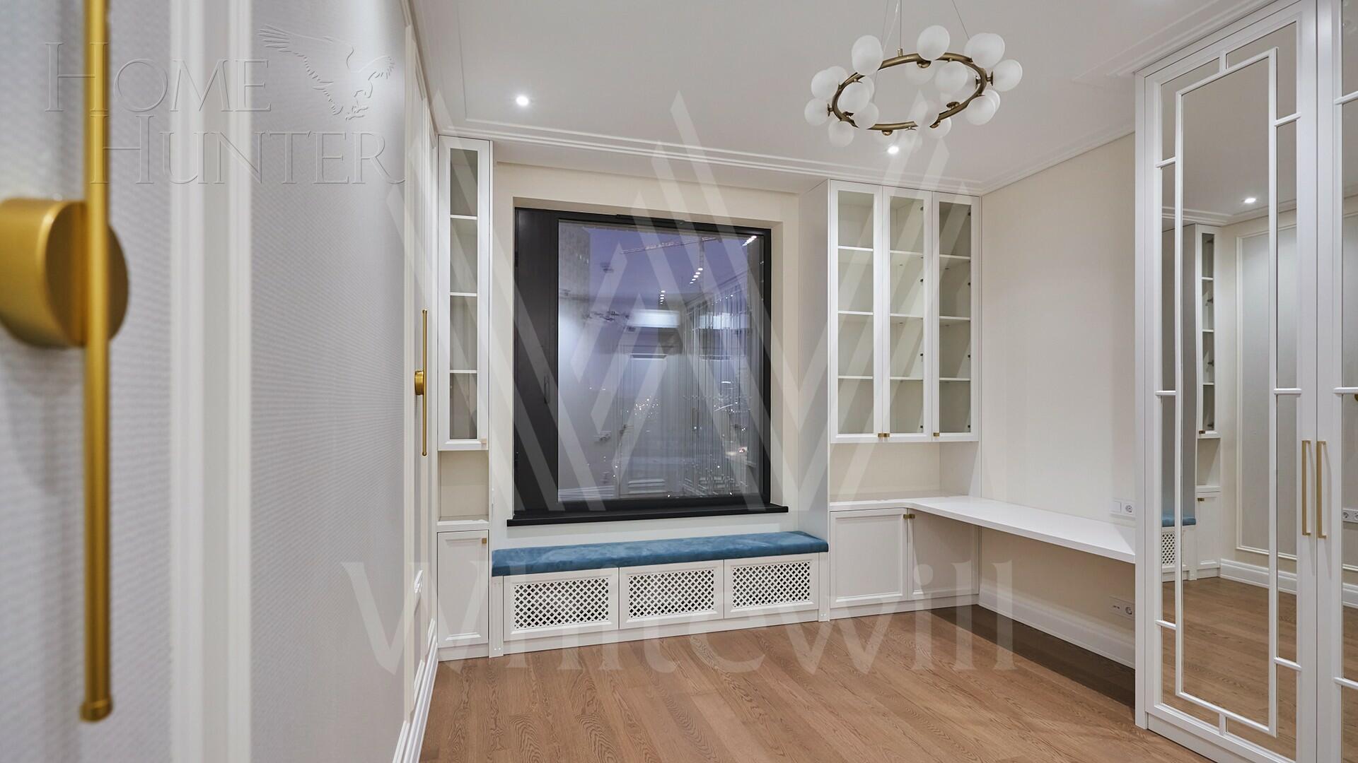 4-КОМН. КВАРТИРА С ОТДЕЛКОЙ 137 М² НА 8 ЭТАЖЕ