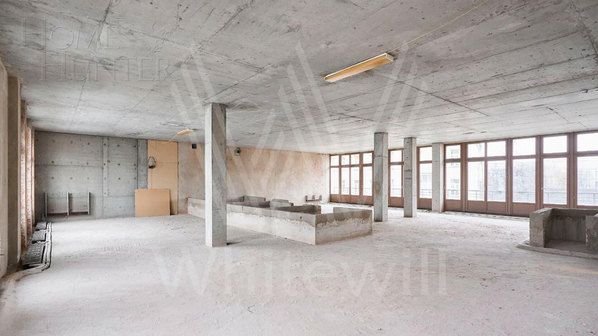 2-УРОВНЕВАЯ КВАРТИРА БЕЗ ОТДЕЛКИ 504 М² НА 3 ЭТАЖЕ