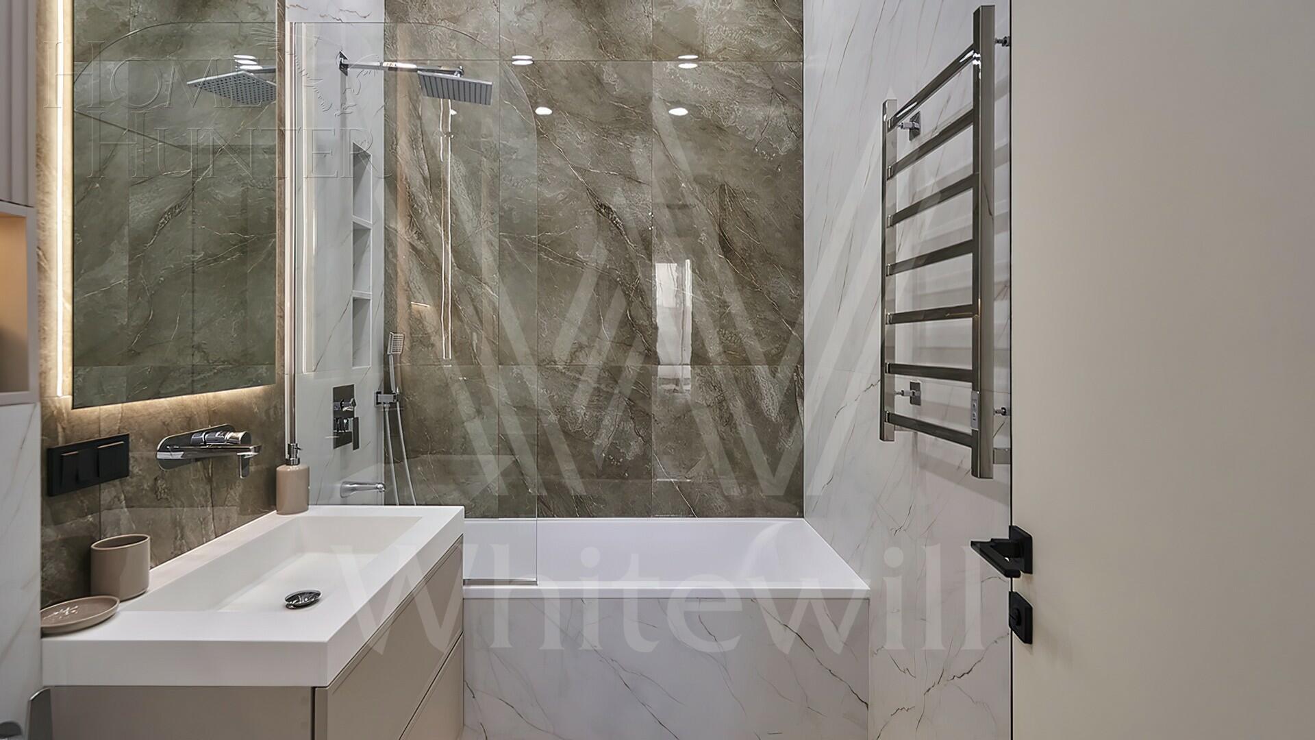 2-КОМН. КВАРТИРА С ОТДЕЛКОЙ 67 М² НА 9 ЭТАЖЕ