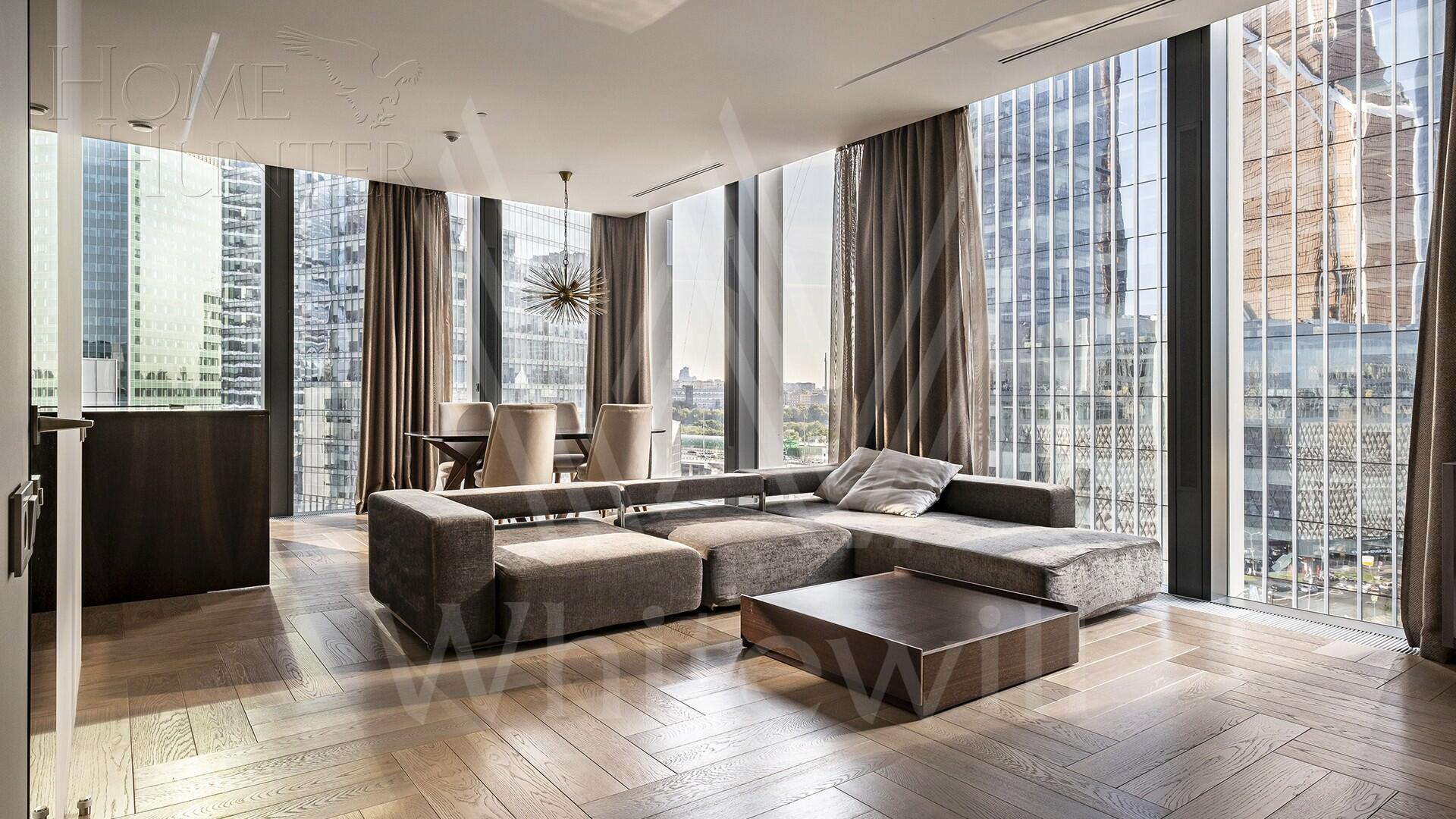 2-КОМН. АПАРТАМЕНТЫ С ОТДЕЛКОЙ 92 М² НА 9 ЭТАЖЕ