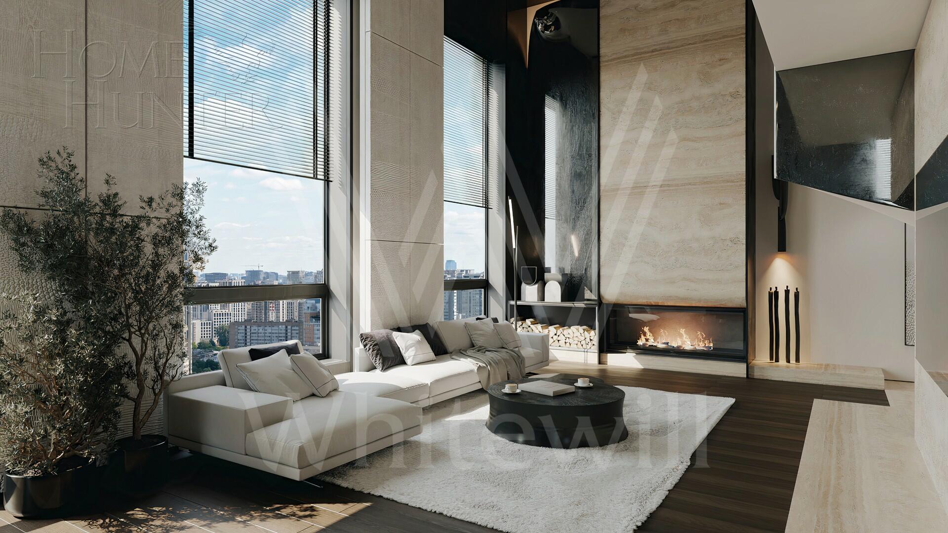 4-КОМН. КВАРТИРА БЕЗ ОТДЕЛКИ 121 М² НА 16 ЭТАЖЕ