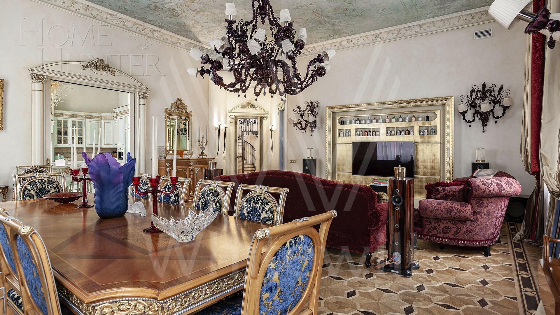 2-УРОВНЕВАЯ КВАРТИРА С ОТДЕЛКОЙ 318 М² НА 2 ЭТАЖЕ