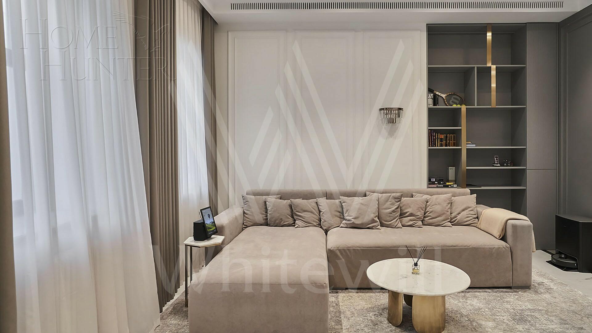 3-КОМН. АПАРТАМЕНТЫ С ОТДЕЛКОЙ 125.5 М² НА 3 ЭТАЖЕ