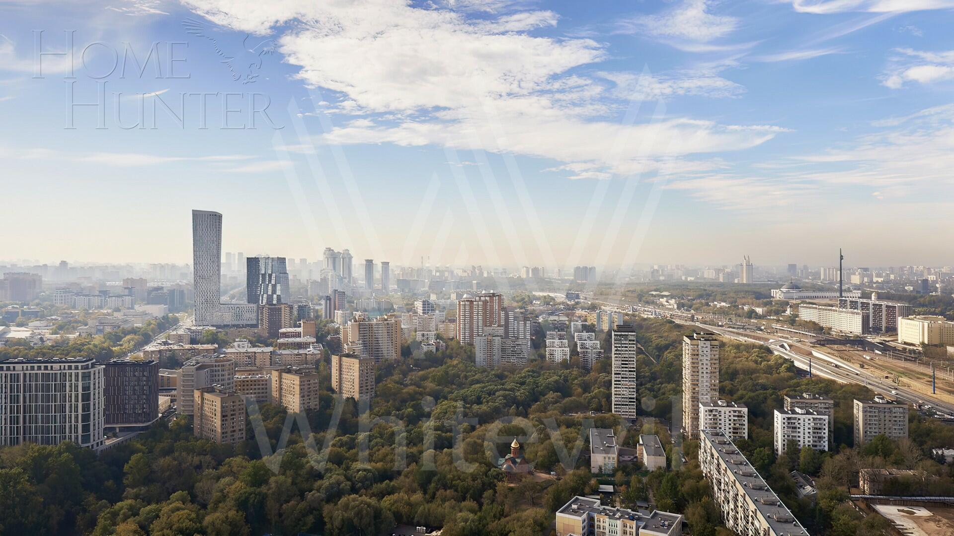 4-КОМН. КВАРТИРА БЕЗ ОТДЕЛКИ 165 М² НА 41 ЭТАЖЕ