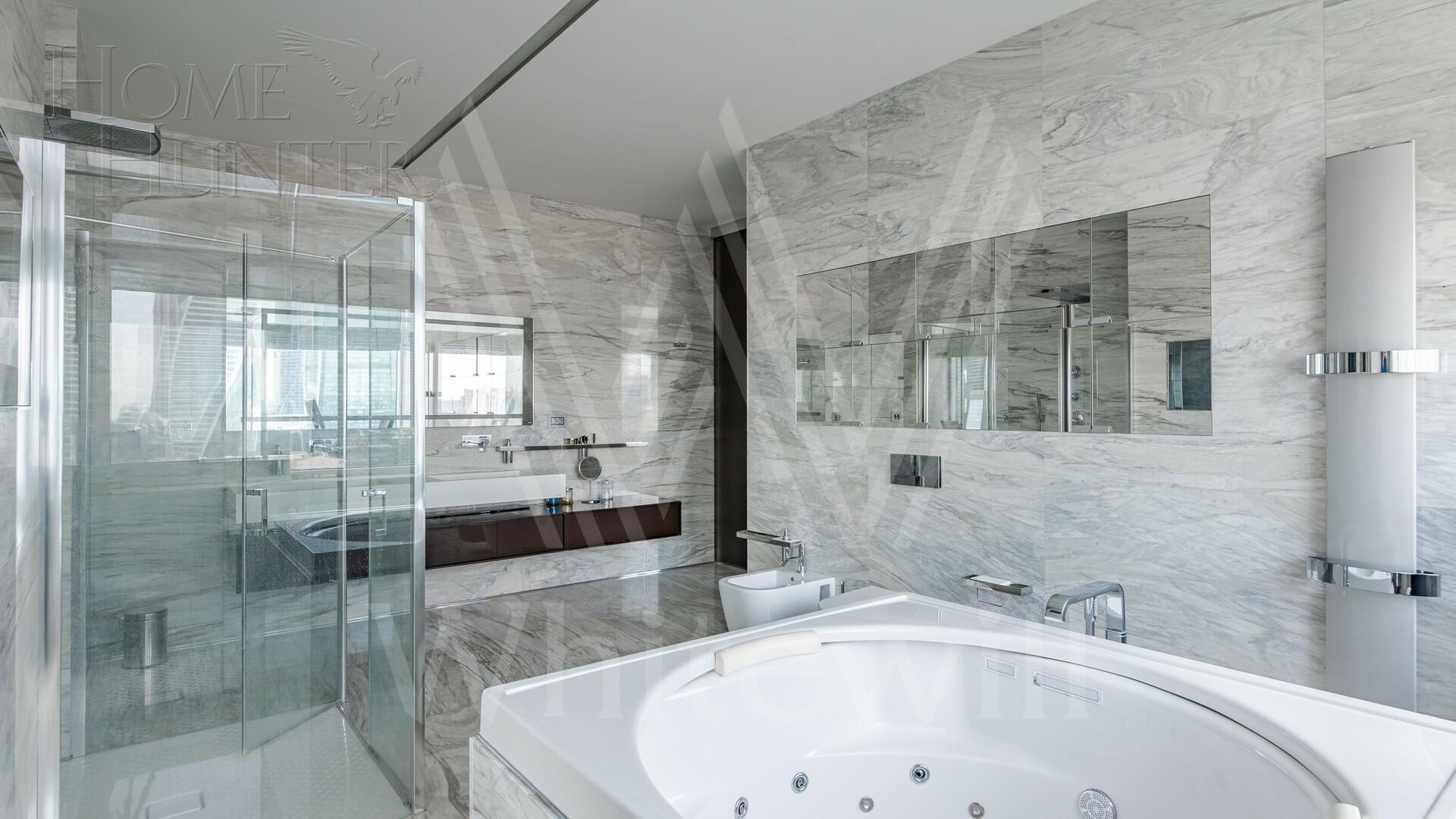 2-УРОВНЕВЫЙ ПЕНТХАУС С ОТДЕЛКОЙ 220 М² НА 14 ЭТАЖЕ