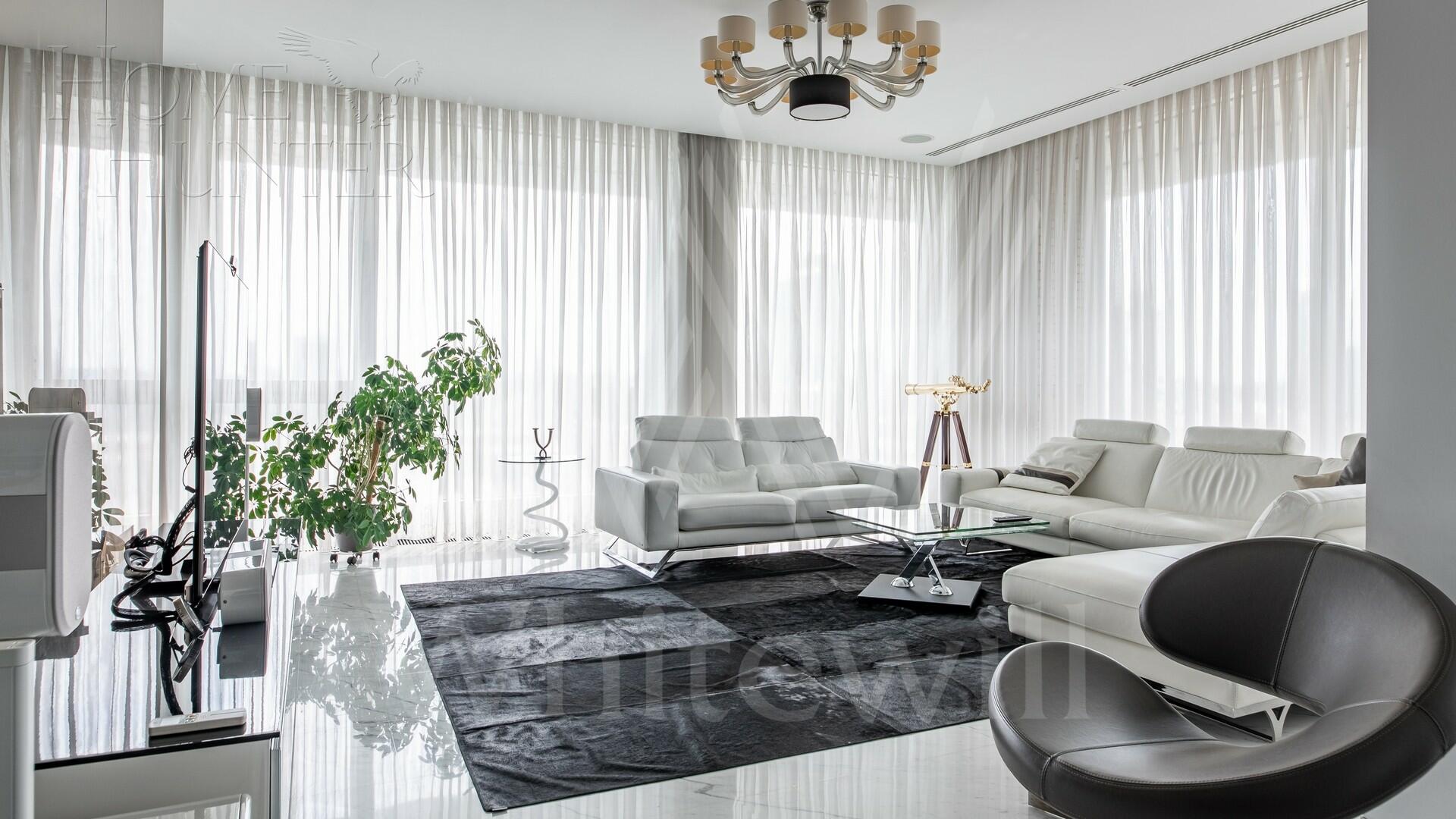 2-УРОВНЕВЫЙ ПЕНТХАУС С ОТДЕЛКОЙ 220 М² НА 14 ЭТАЖЕ