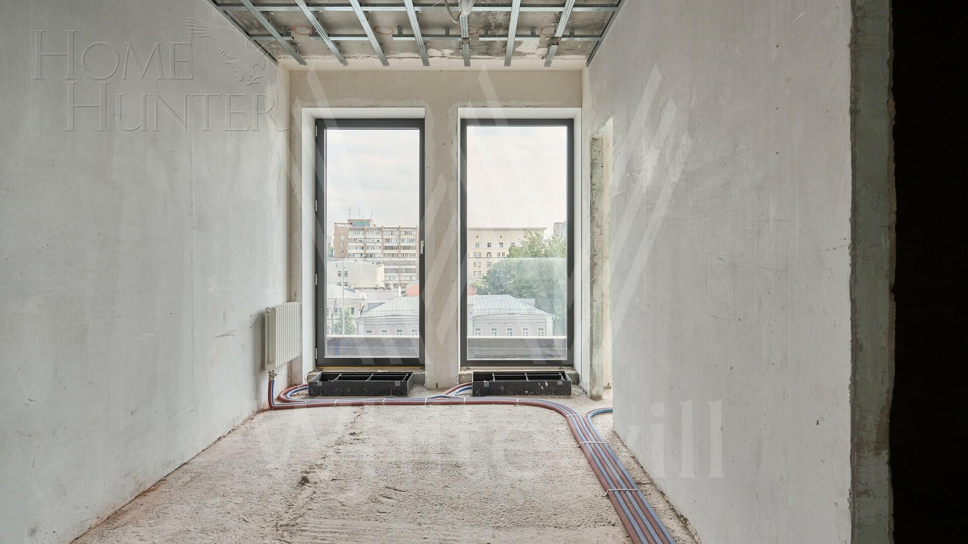 6-КОМН. АПАРТАМЕНТЫ БЕЗ ОТДЕЛКИ 261.4 М² НА 5 ЭТАЖЕ