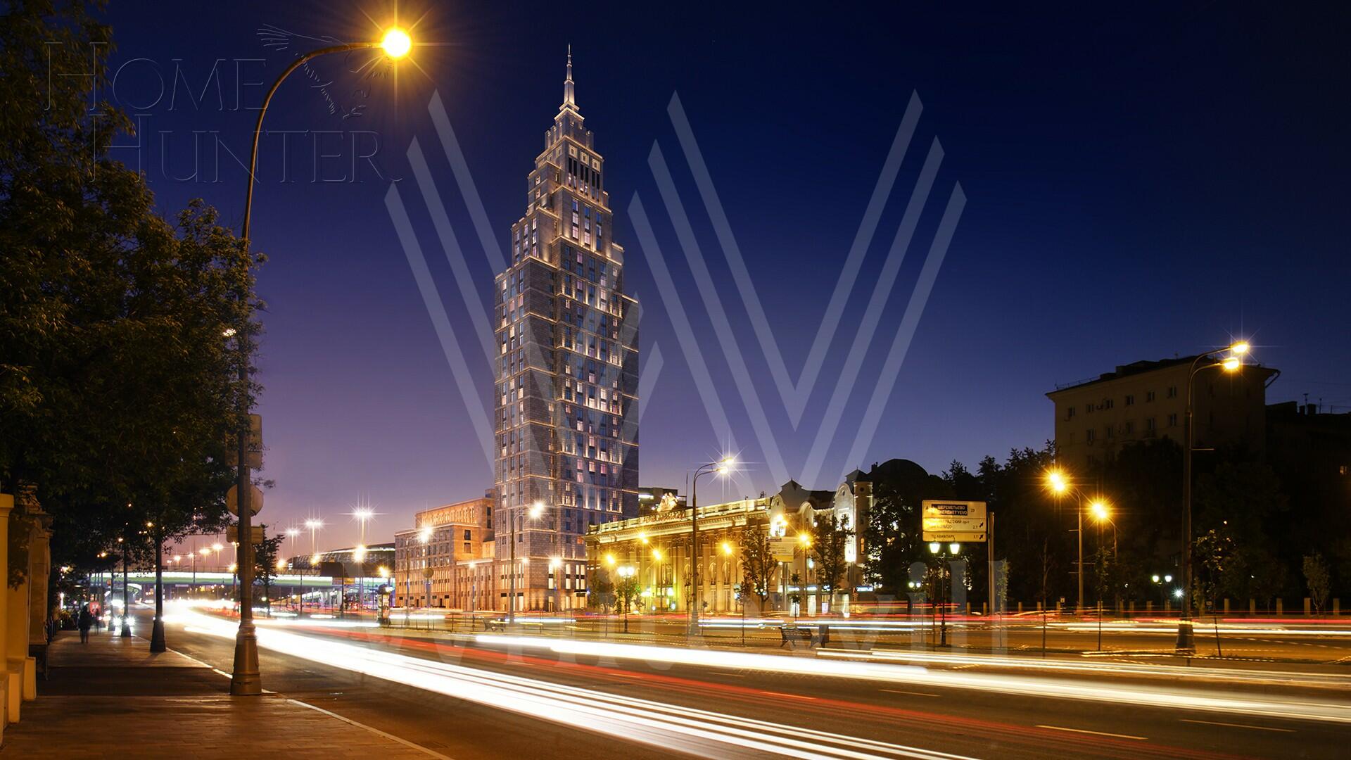 4-КОМН. АПАРТАМЕНТЫ С ОТДЕЛКОЙ 124 М² НА 21 ЭТАЖЕ